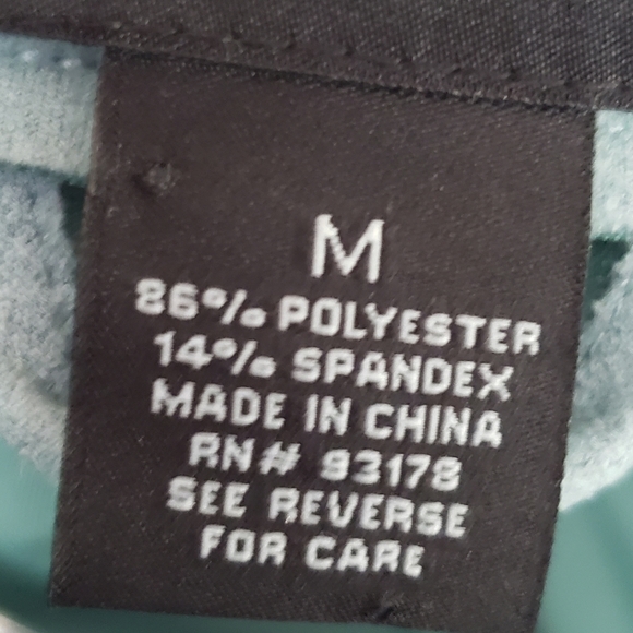 Joan Vass pale teal faux suede open front blazer size medium - Picture 5 of 7